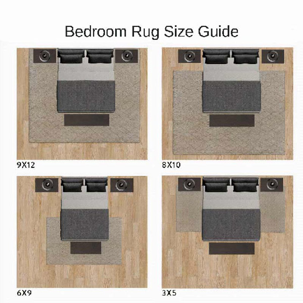 Unveiling the Perfect Rug Size for Your King Bed Layout