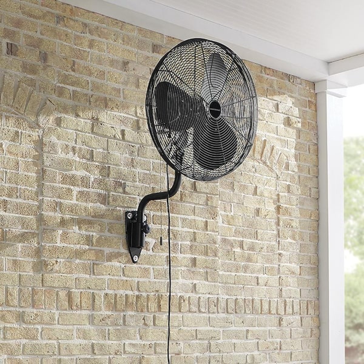 wall mounted oscillating outdoor fan