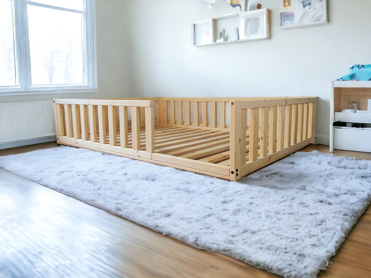 Why a Floor Bed with Rails Might Be Your Toddler's Best Sleep Solution