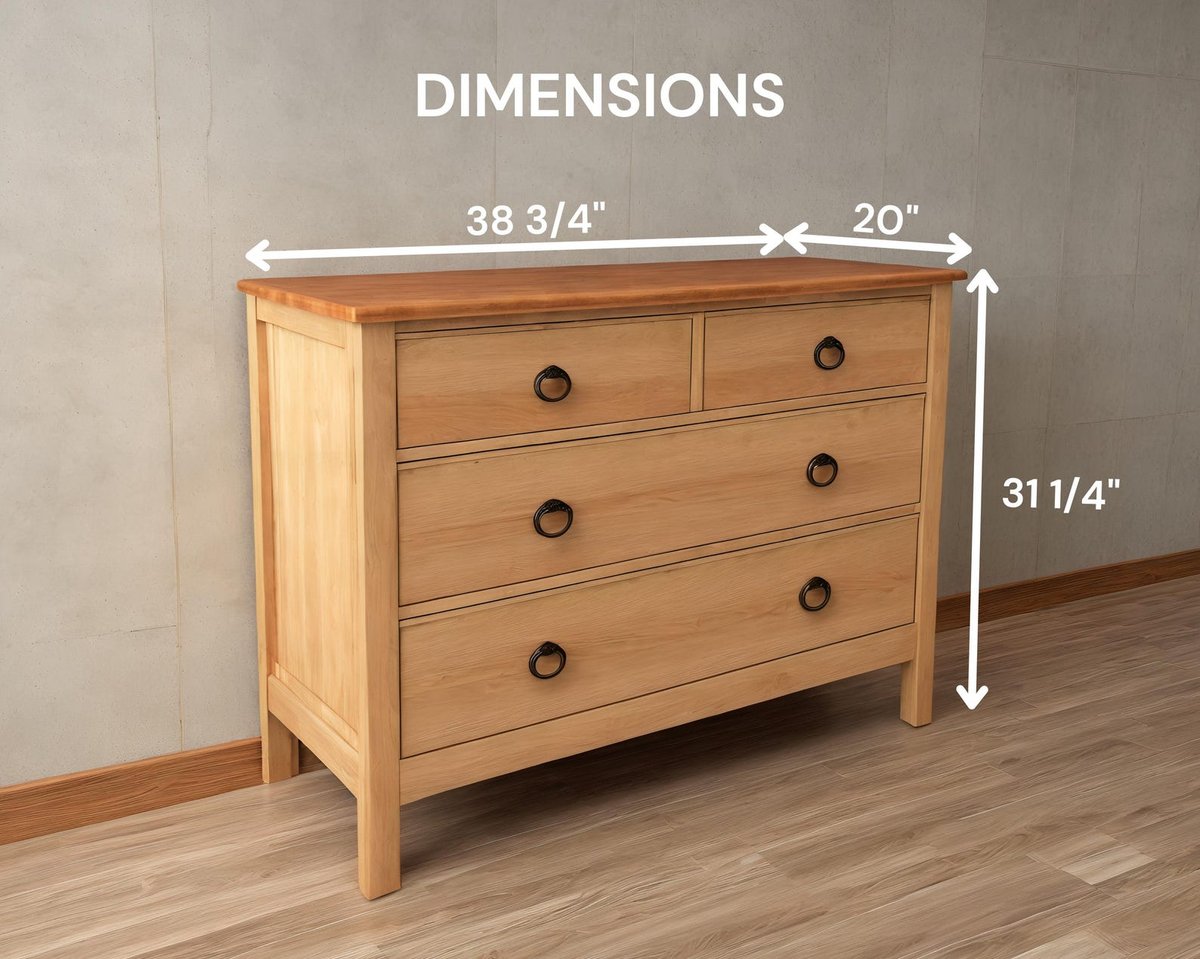 Styling Your Space with a Slater 4-Drawer Chest A Design Guide