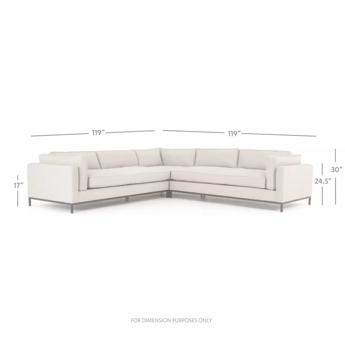 Understanding the Dimensions and Layout Options for the Bennett Moon Sectional