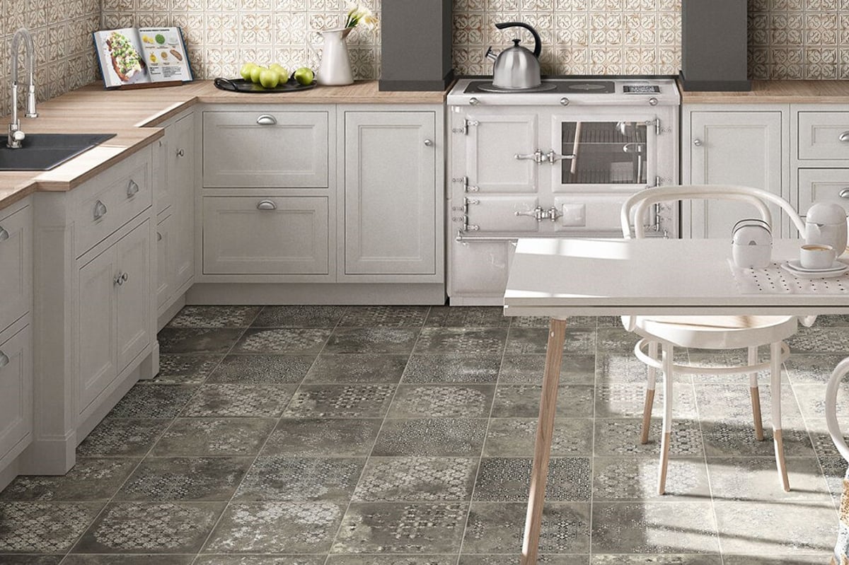 Antigua Deco Graphite Porcelain A Guide to Design and Durability