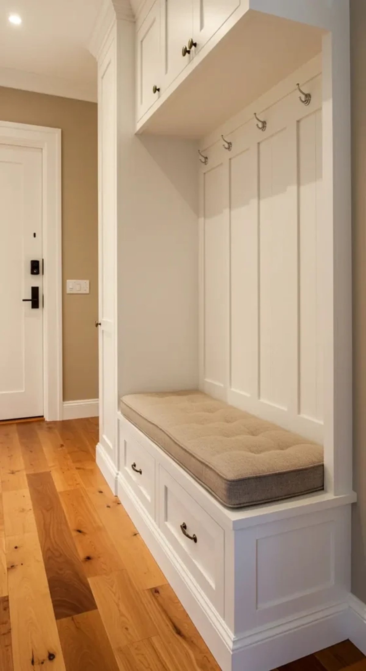 Crafting a Welcoming Entry How a Narrow Bench Transforms Space