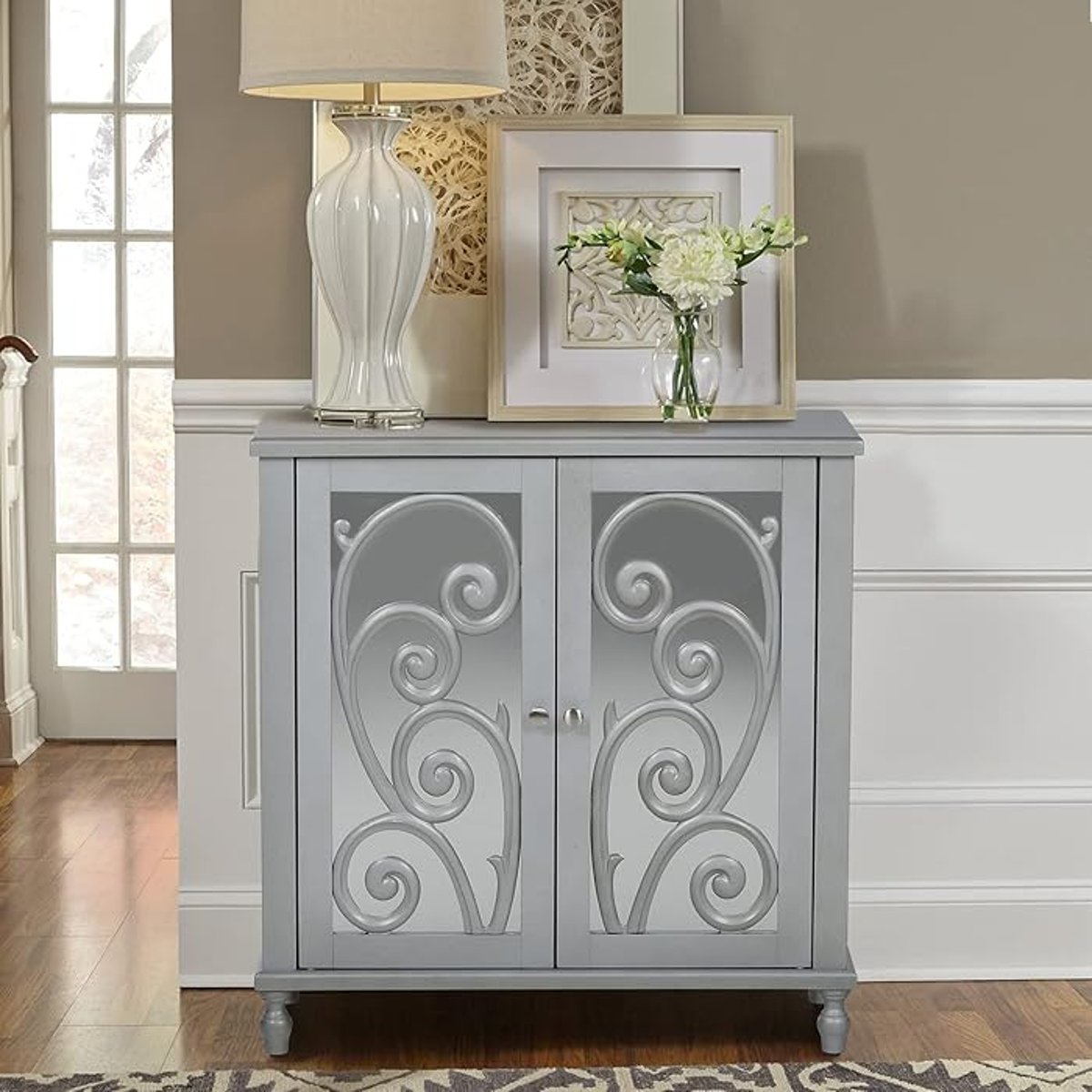 Beyond Storage The Artistry of Accent Pieces with Mirrored Doors