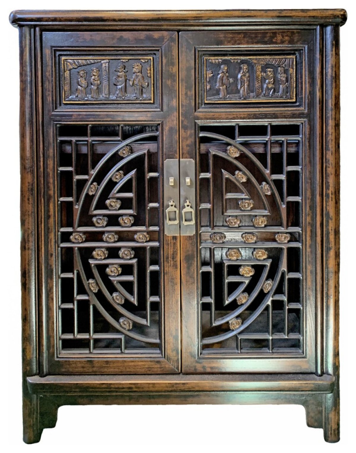 A Deep Dive into the Symbolism of Carved Oriental Shoe Cabinet Motifs