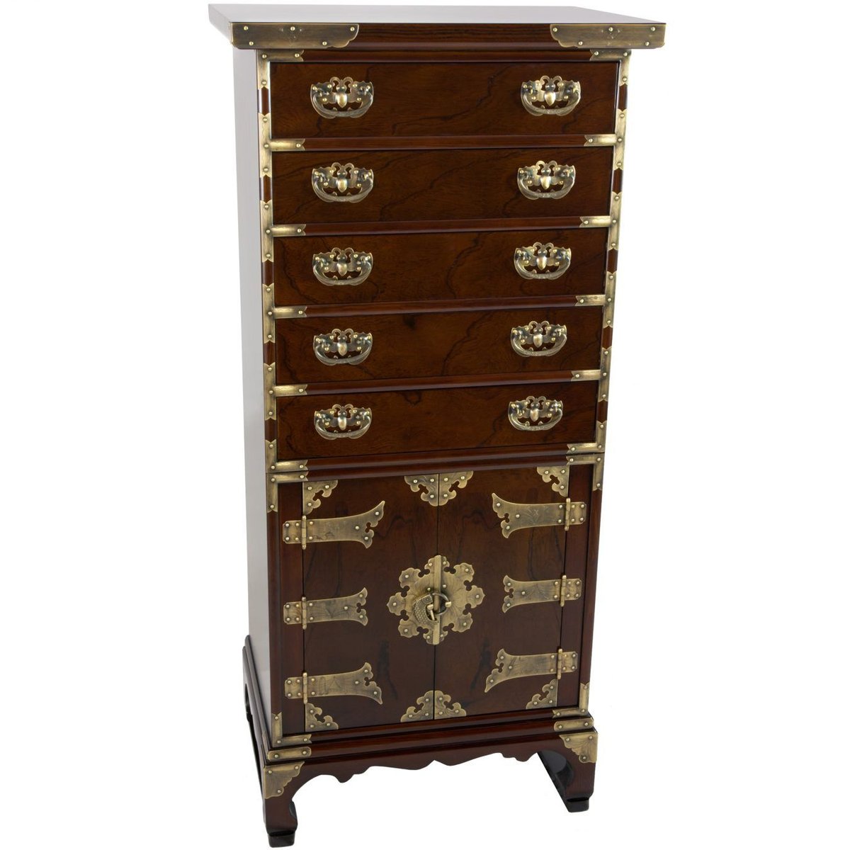 How Korean Antique Style 5 Drawer Cabinets Enhance Your Home Decor