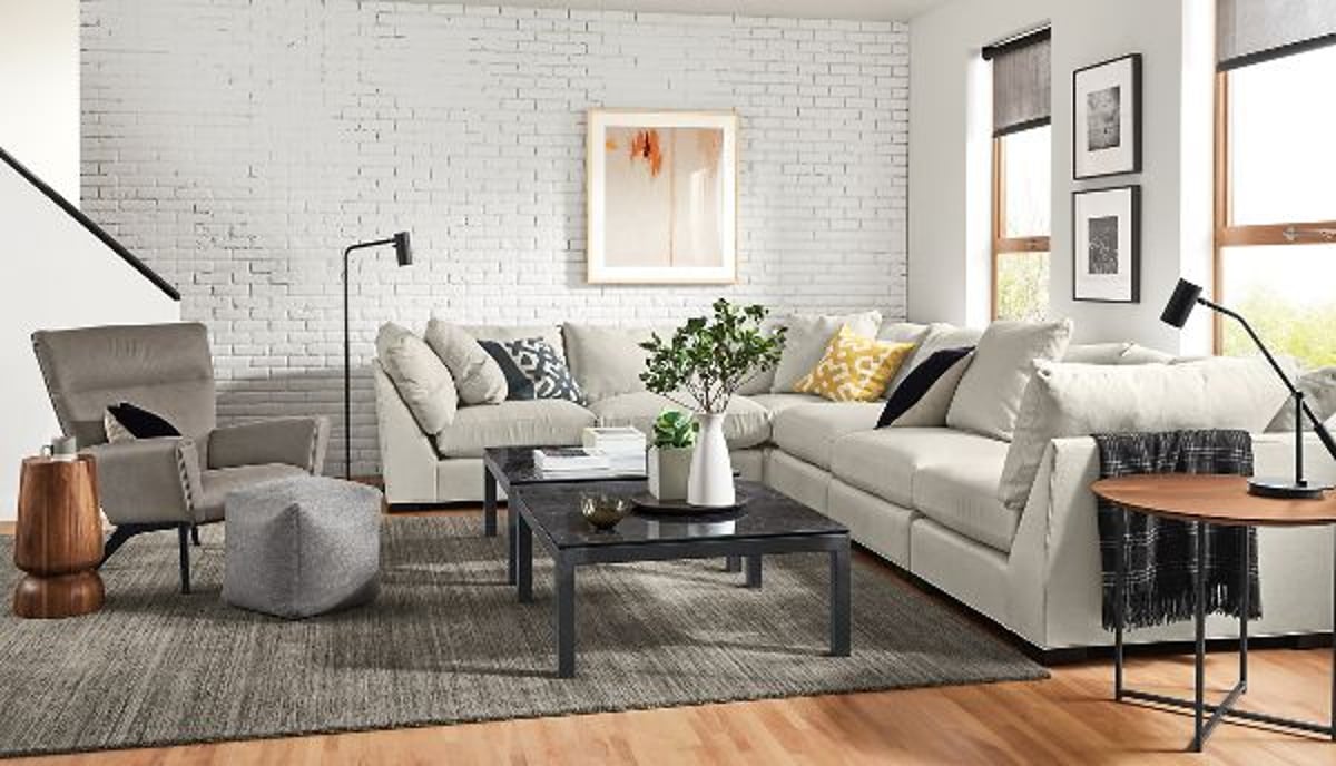 Designing Your Space A Six-Piece Sectional Layout Guide