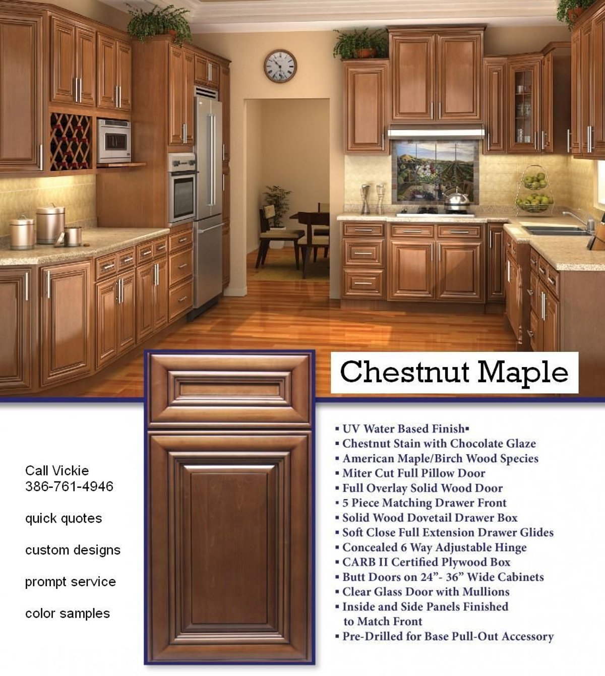 Unveiling the Charm of Mini Chestnut Cabinets for Your Home