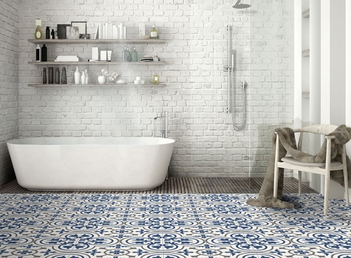 Understanding the Craftsmanship Behind White Encaustic Porcelain Floor Tiles