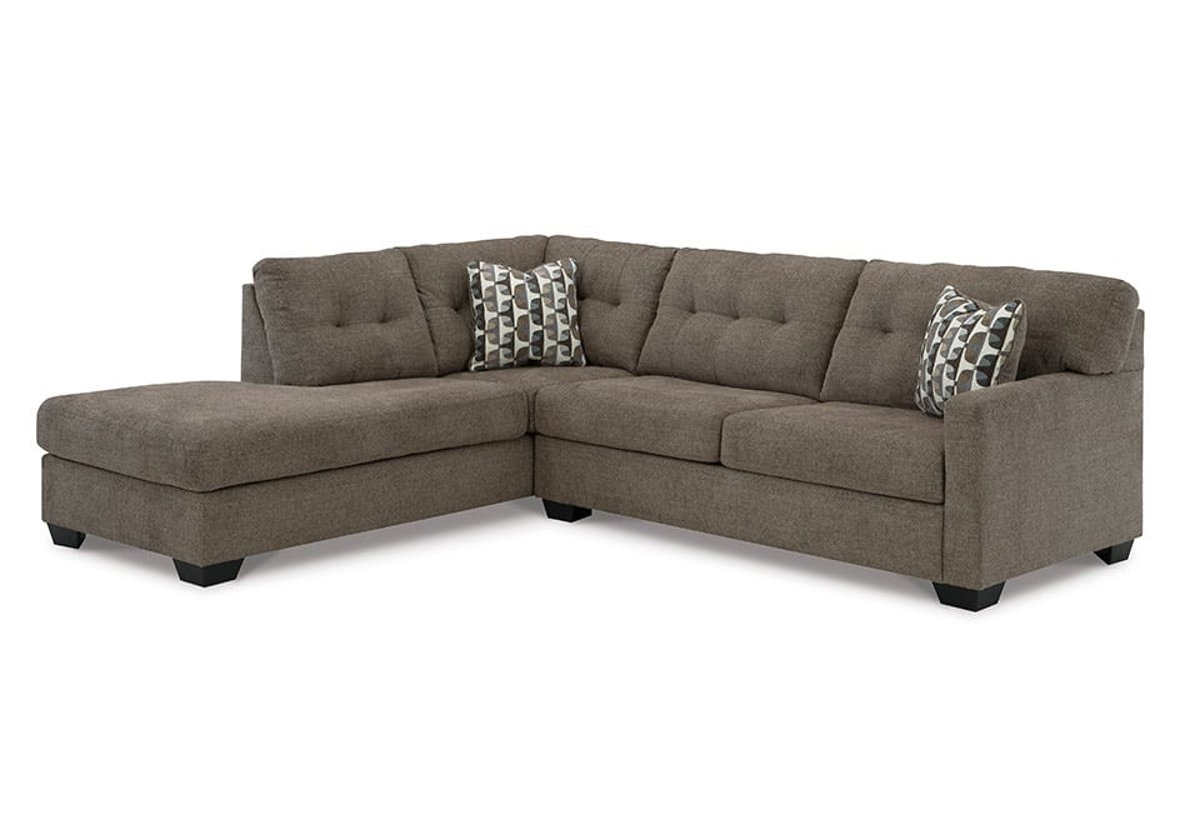 The Unspoken Comfort of the Lawrence 2pc Laf Sectional-Nova Taupe
