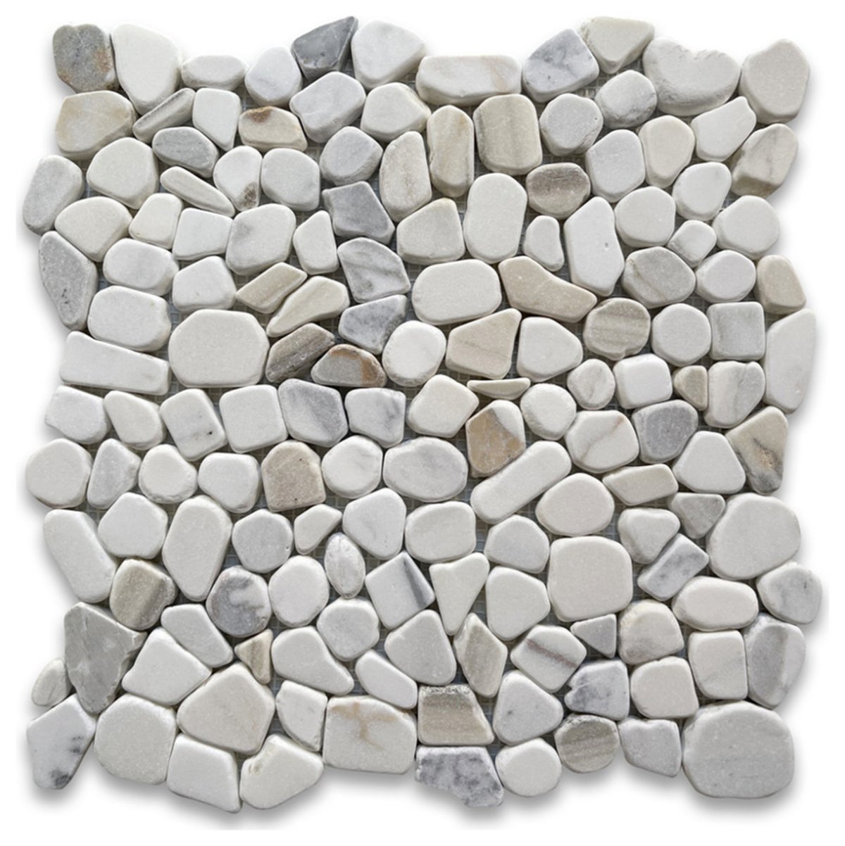 The Unique Appeal of Nonslip Marble Pebble Tile in Shower Design