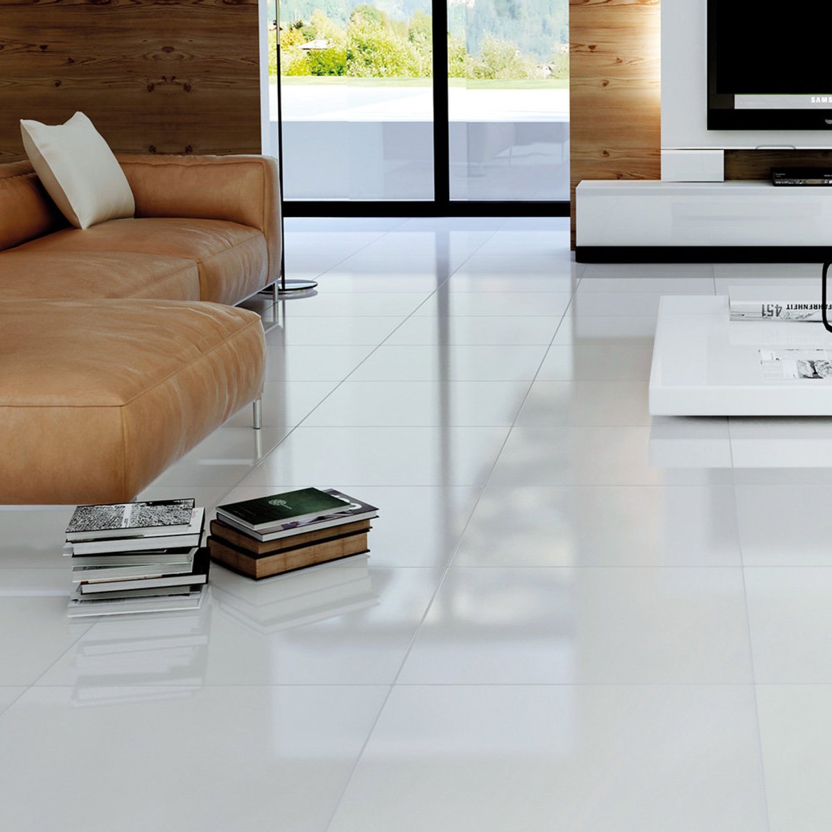 Achieving a Bright, Airy Space with Spirit White Porcelain Tile