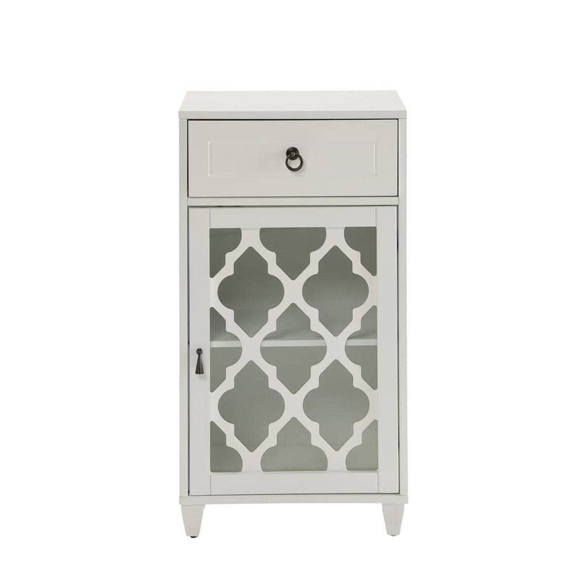 Maximizing Storage Solutions with the Elegant Acme Ceara Cabinet White