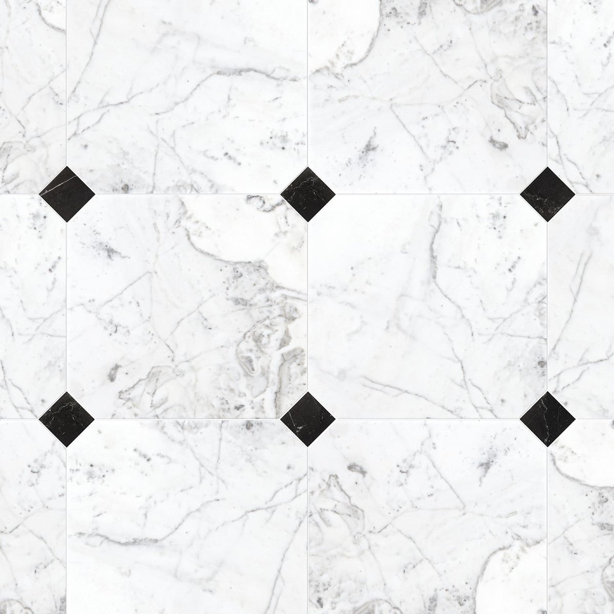 Designing with Octagon Carrara Marble Your Guide to White Bianco Tiles