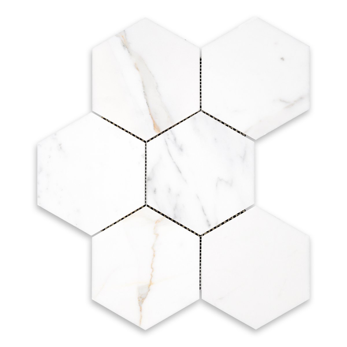 The Versatility of Calacatta Gold Marble Hexagon Tiles in Modern Homes
