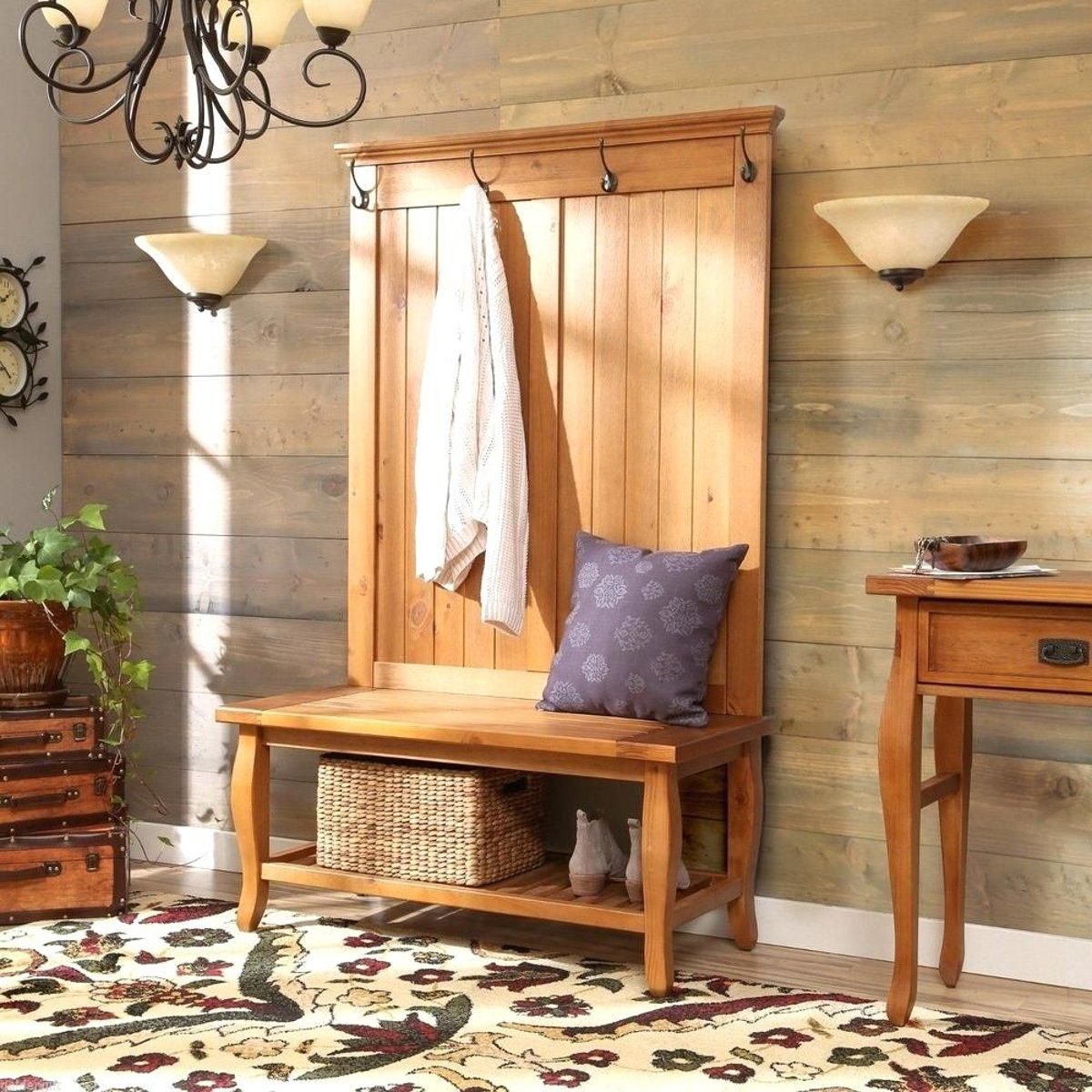 Beyond Storage Insights into the Woodland Entryway Bench and Coat Rack