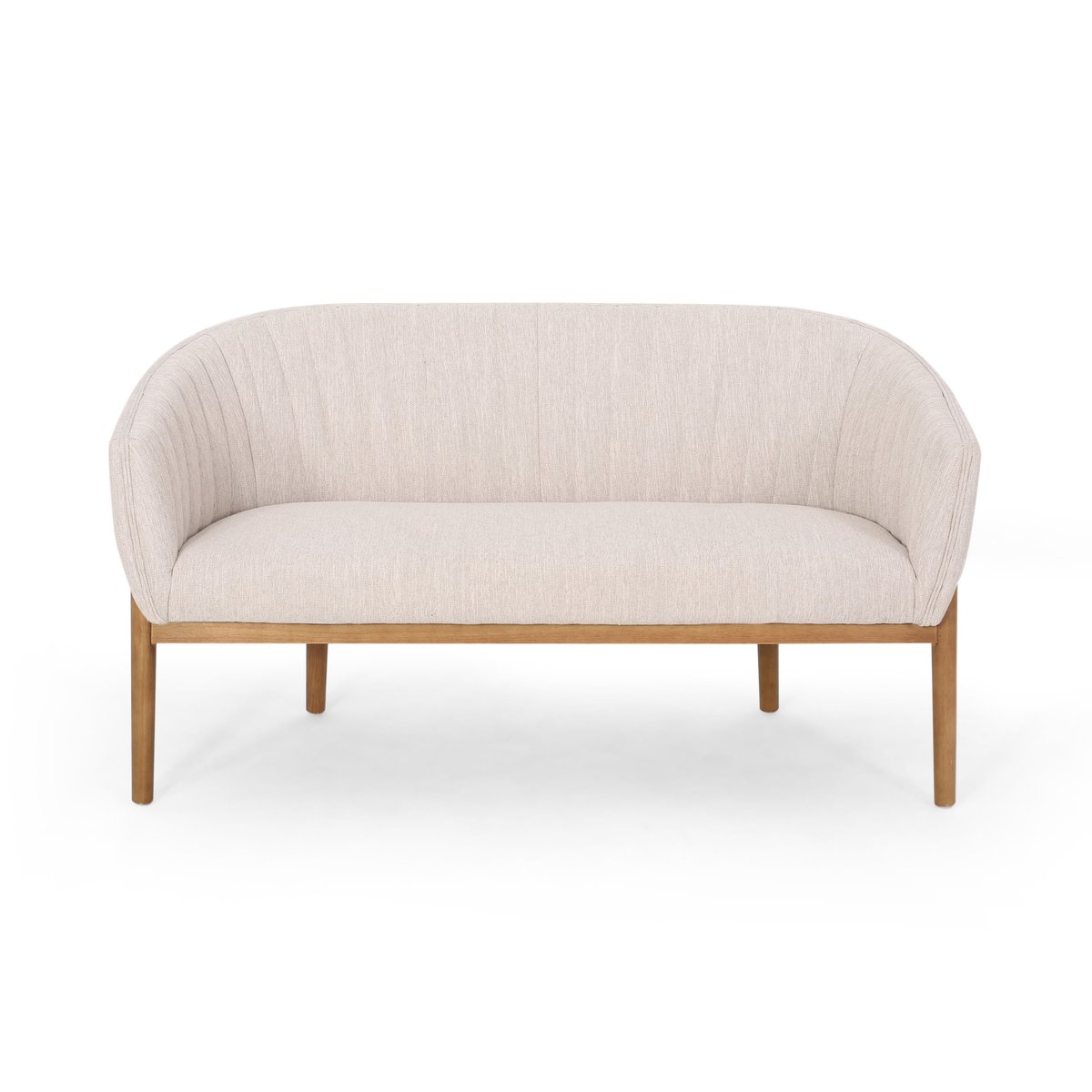 Unpacking Comfort Discovering the GDF Studio Beige Loveseat