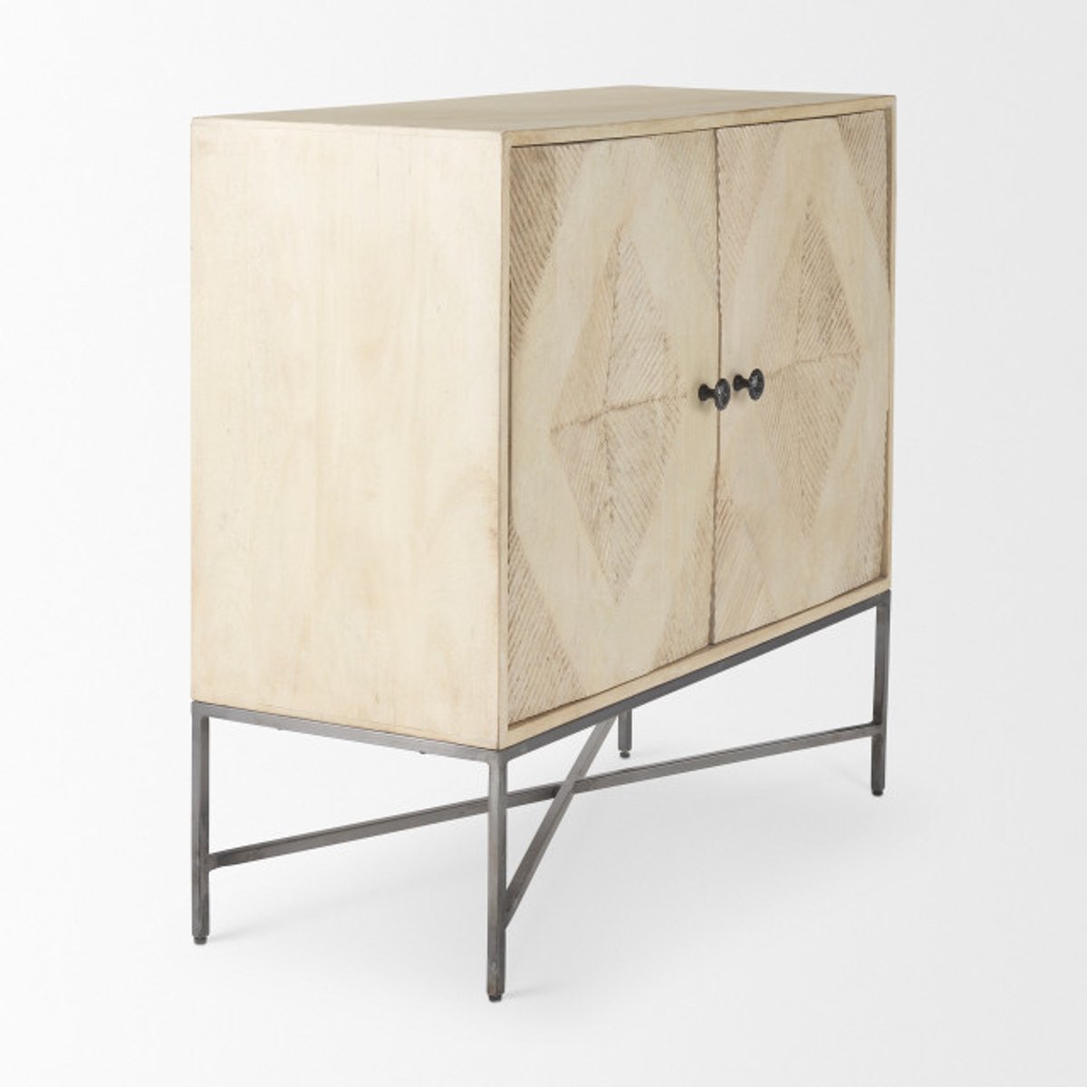 The Hogarth Cabinet Blond Wood and Silver A Design Deep Dive