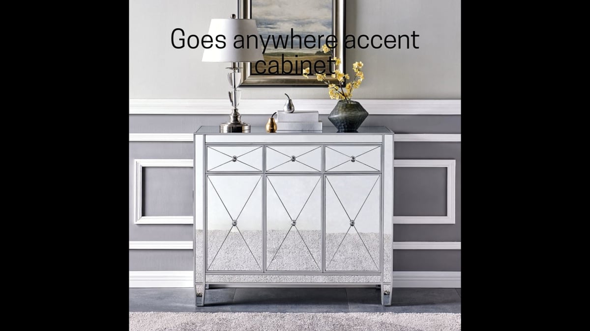 Finding the Perfect Placement for Your Lirrington 3-Door Mirrored Cabinet