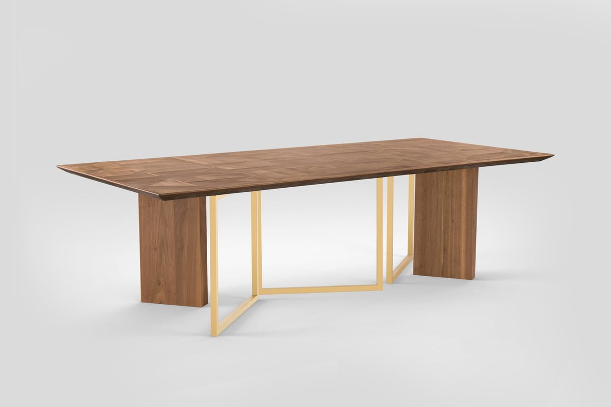 The Enduring Appeal of Wood and Brass Inlay in Furniture Design