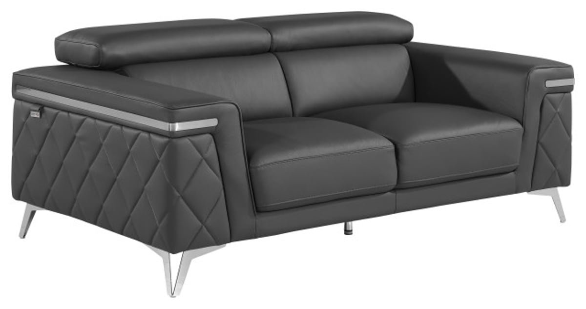 Understanding the Nuances of a Mia Top Grain Italian Leather Loveseat