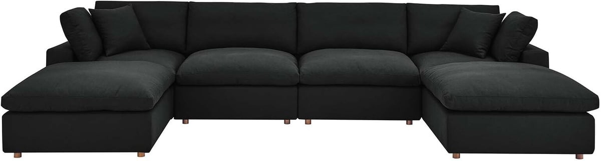 Understanding the Deep Comfort a Six-Piece Down-Filled Sectional Offers