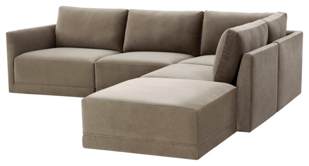 Designing with Velvet Exploring the Textural Appeal of the Flix Sectional