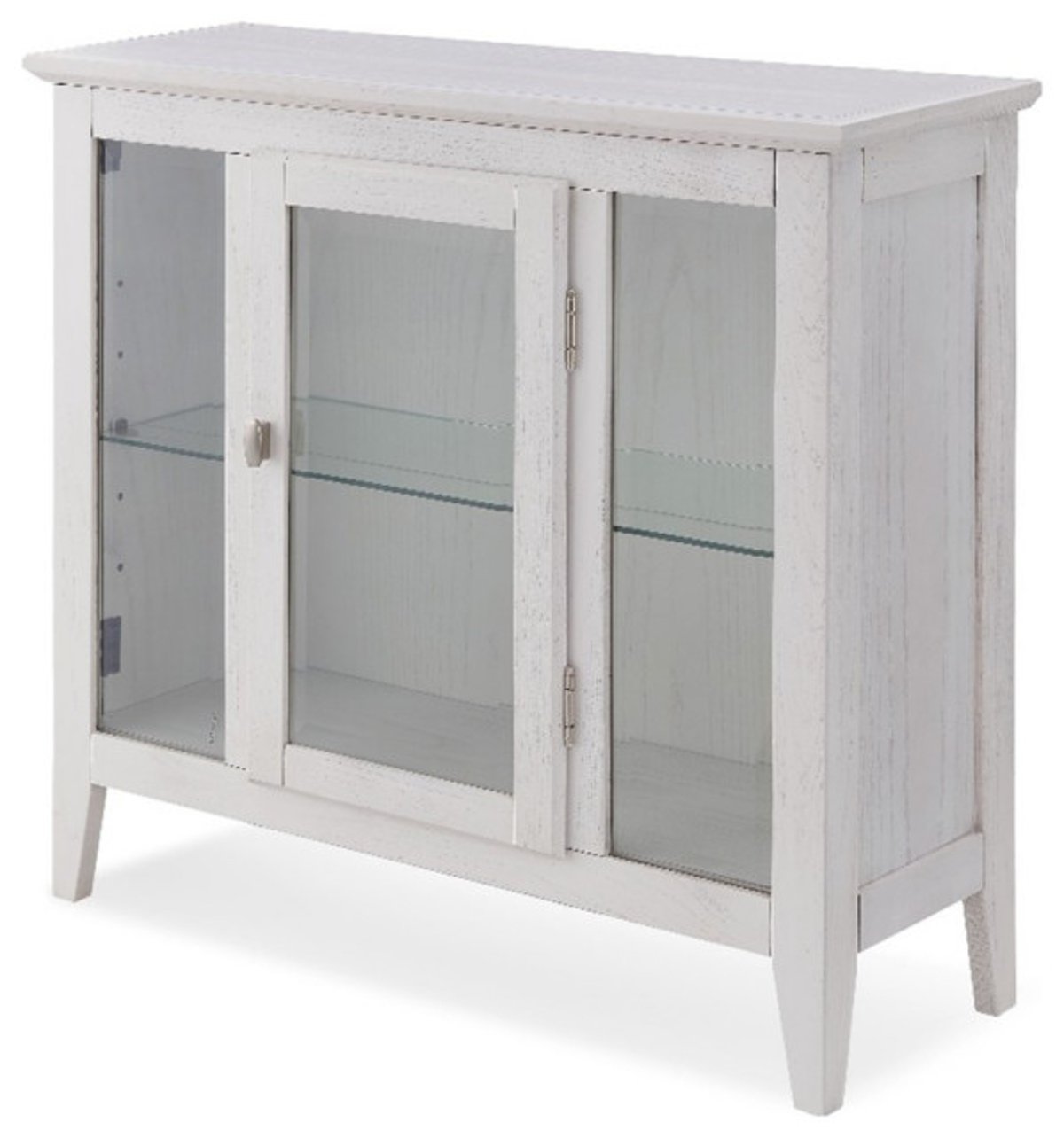 Discovering the Charm of the Leick Home Entryway Curio Cabinet in Weathered White