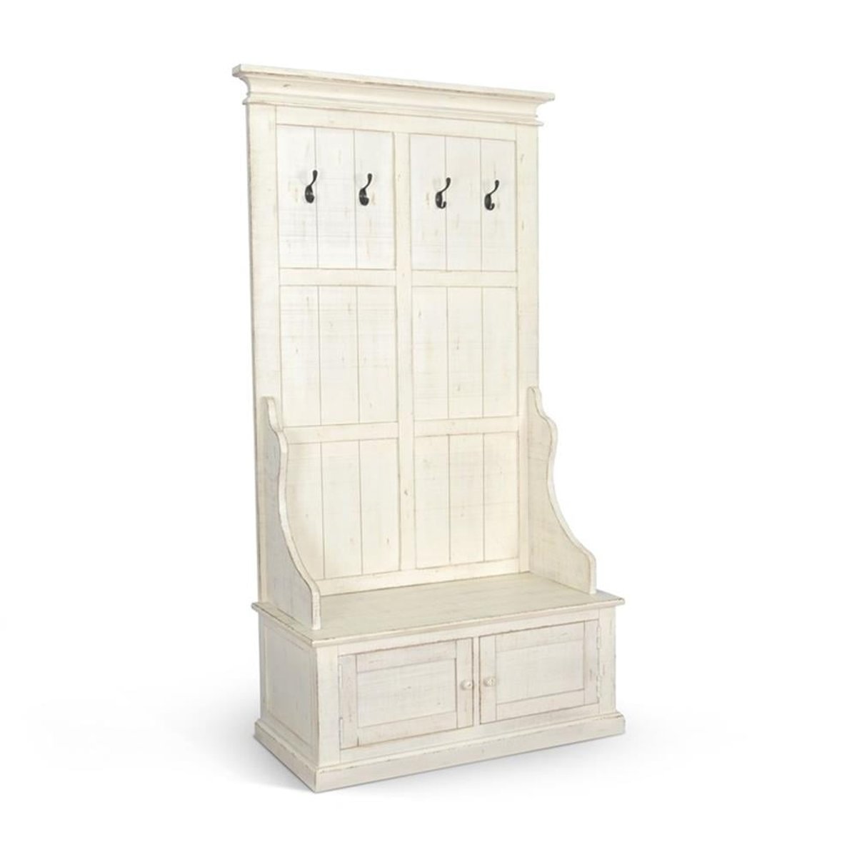 Expert Insights on Maximizing Your Space with the Marina White Sand Hall Tree