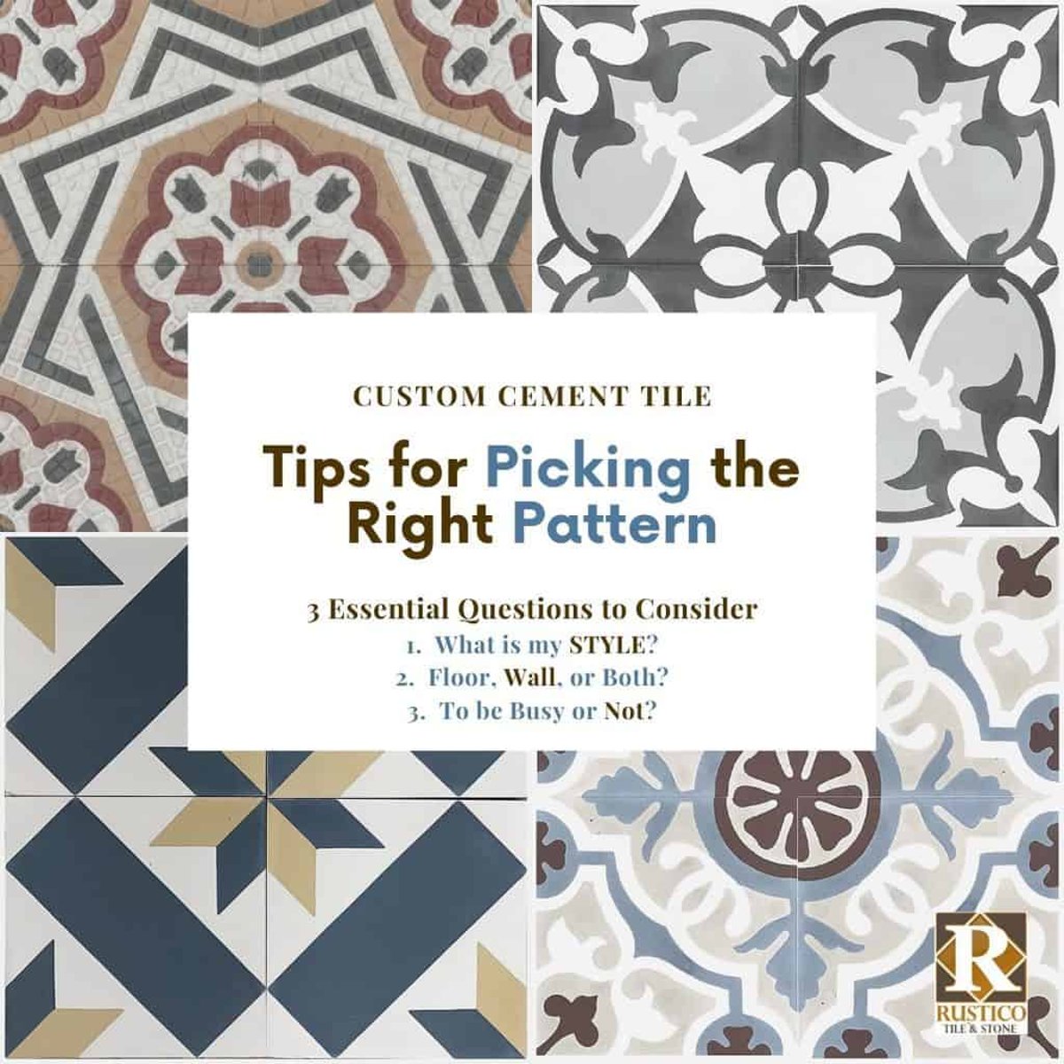 Choosing the Right Cement Tile for Your Space and Style