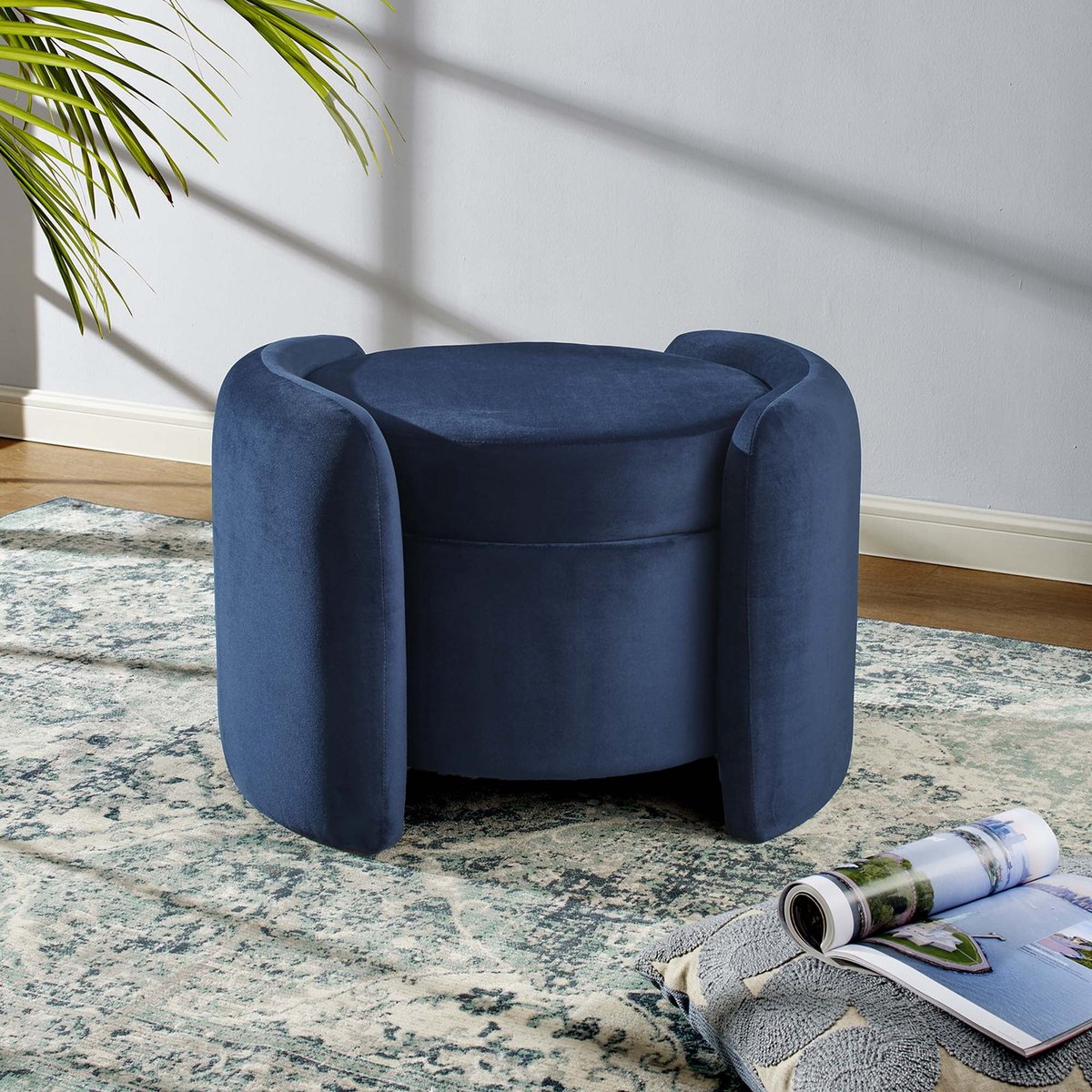 Choosing the Right Nebula Upholstered Performance Velvet Ottoman for Your Home
