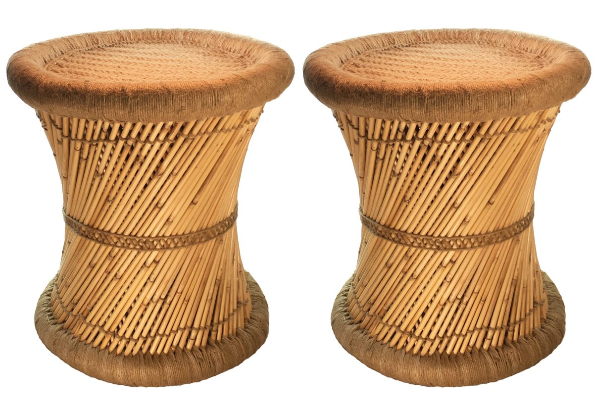 Exploring the Artisanal Craftsmanship Behind Natural Geo Handwoven Stools