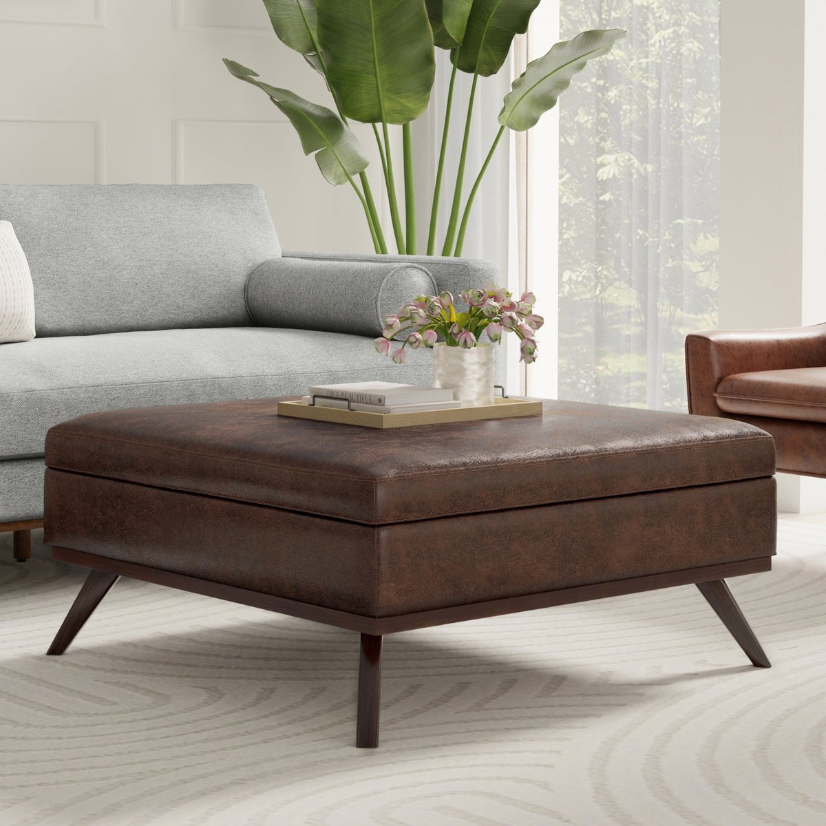 Understanding the Versatile Functionality of Owen Square Coffee Table Storage Ottoman