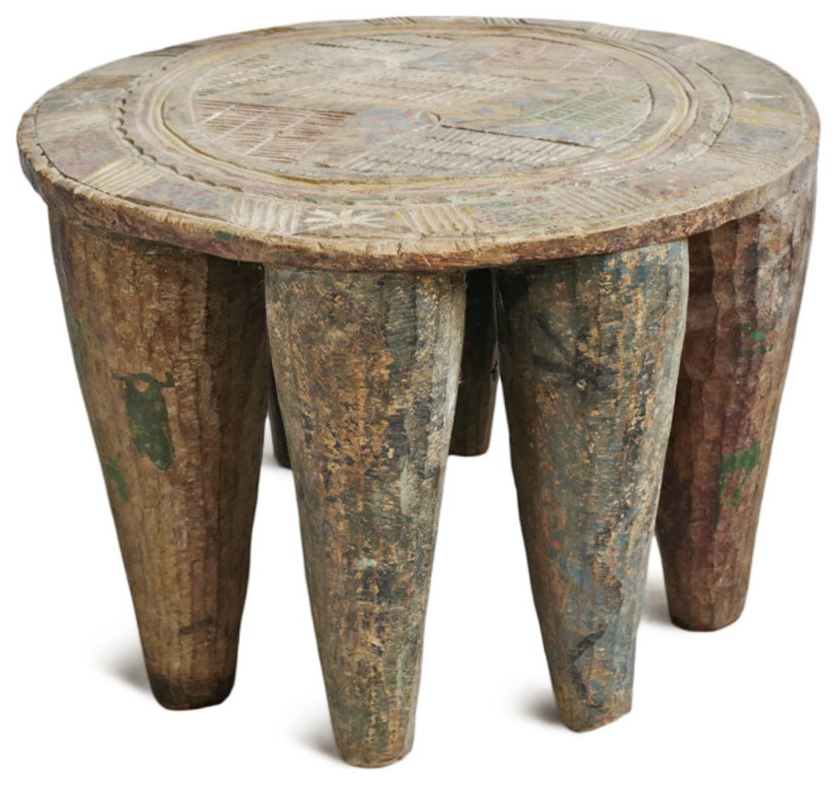 Understanding the Legacy of Consigned Old Nupe Low Wood Stool