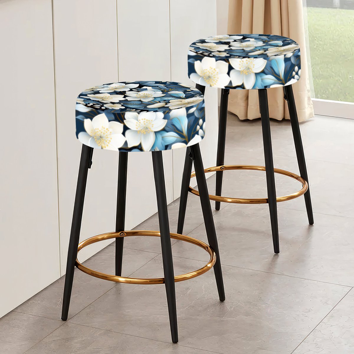 Design Trends Featuring Magnolia Blue Storage Stools in Modern Interiors