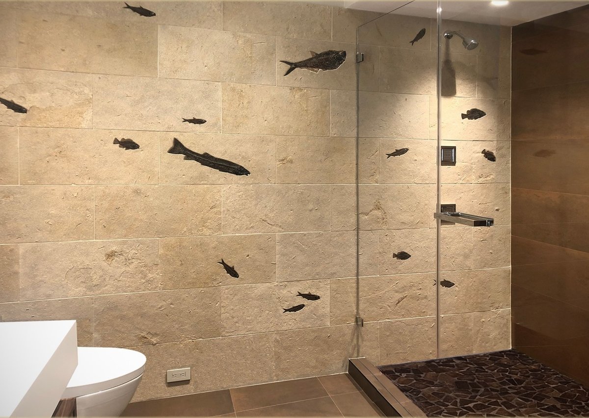 The Art and Science Behind Fossil Stone Bathroom Fixtures