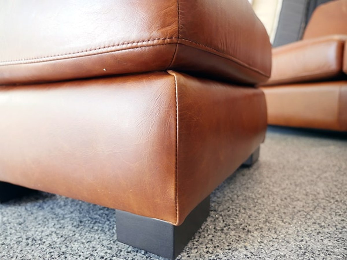 Why Randall top grain leather ottoman remains a cornerstone of modern furniture