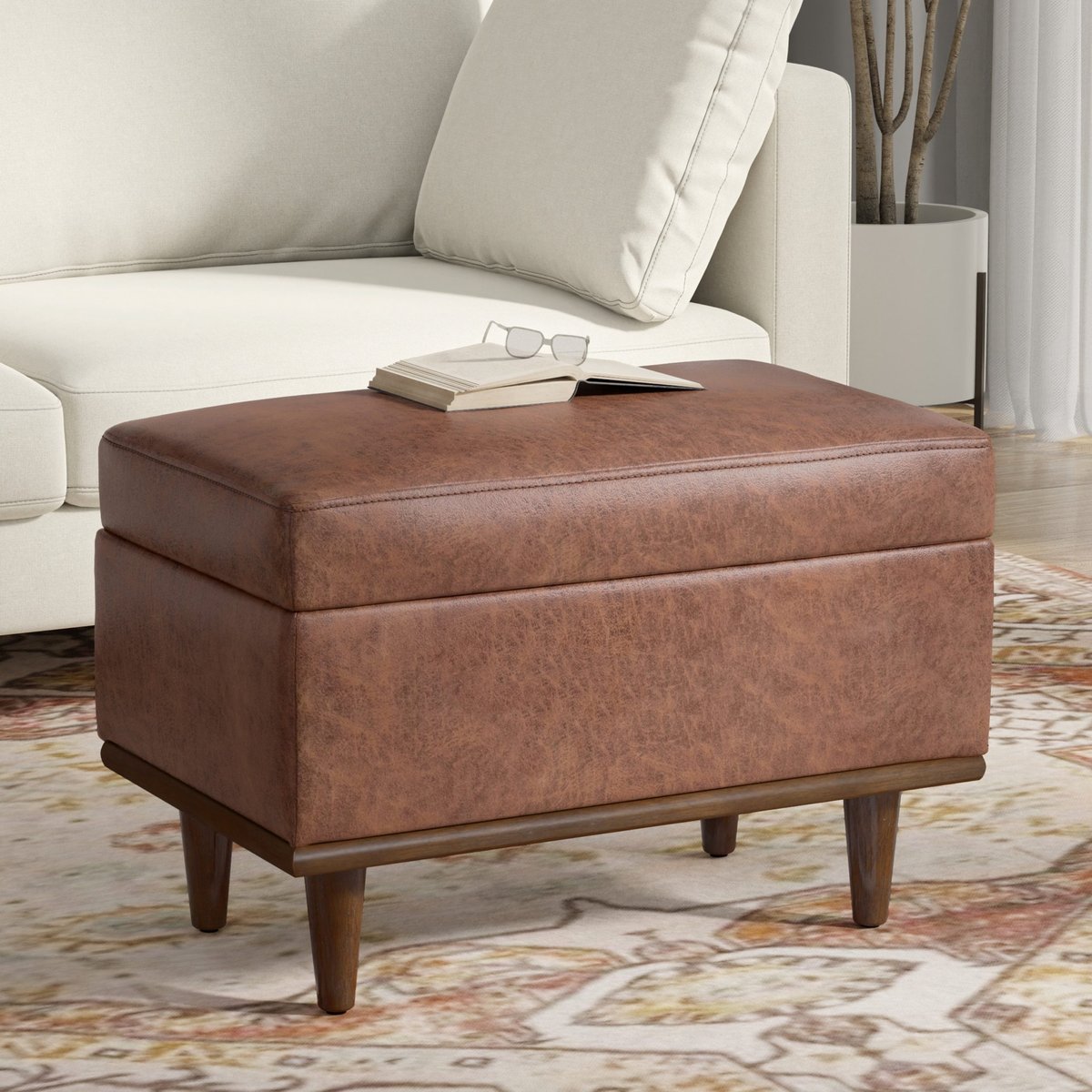 Exploring the Design Benefits of Shiloh Small Storage Ottoman in Modern Homes