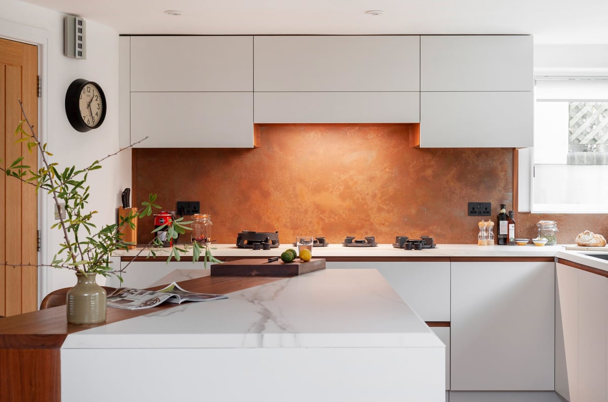 How Hammered Texture Enhances Modern Kitchen Design