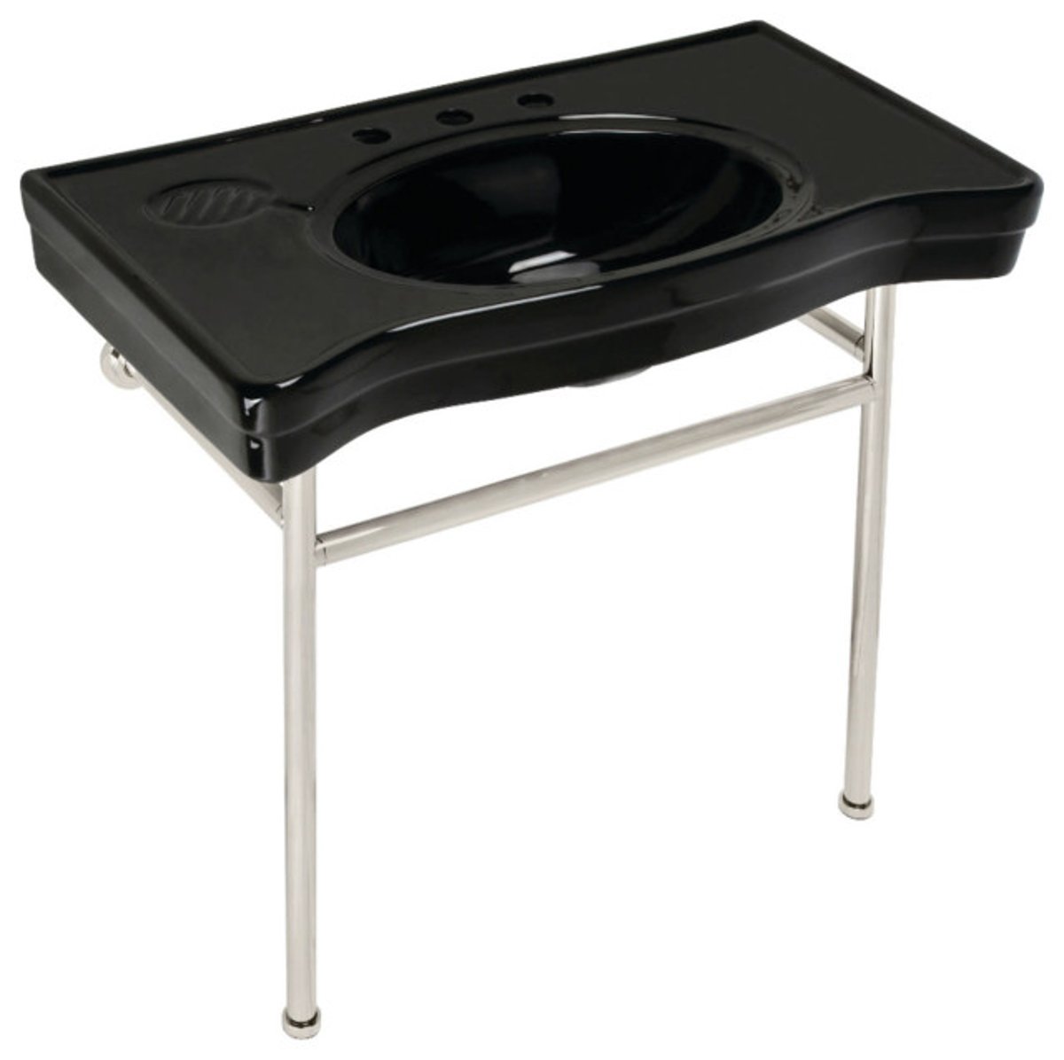 Understanding the Kingston Brass VPB28140W8.K Bristol Console Sink Design