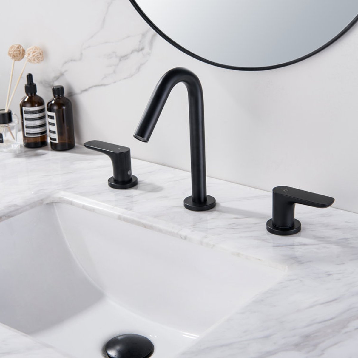 Maximizing space efficiency with 8 inch widespread bathroom sink configurations