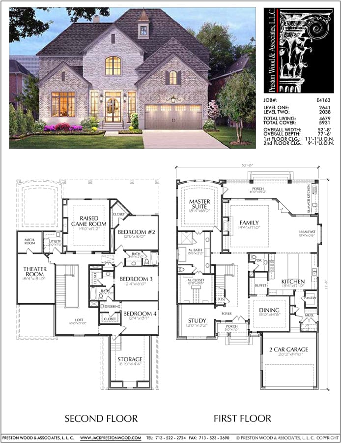 1 2 story house plans 2