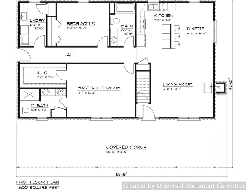 1 storey 2 bedroom house design 5