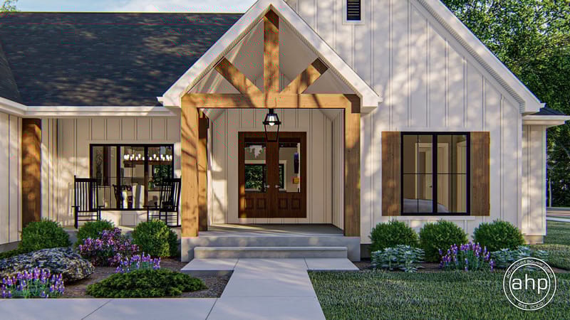1 story modern farmhouse plans 5