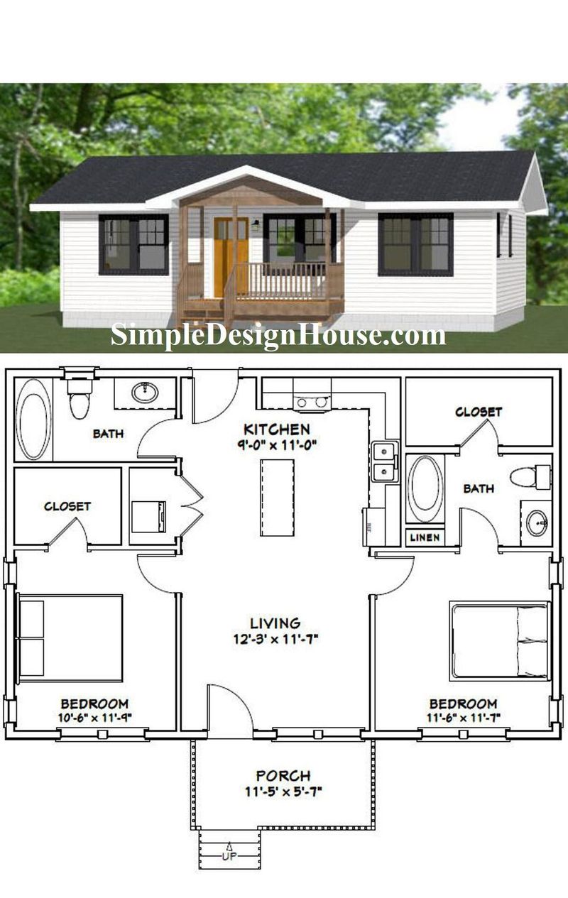 1000 sq ft house designs 5