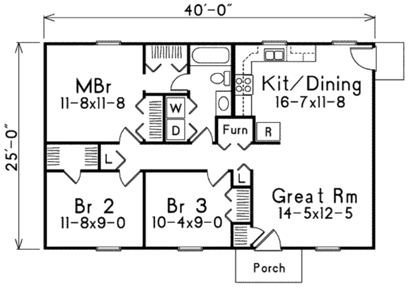 1000 sq ft house plans 3 bedroom 1