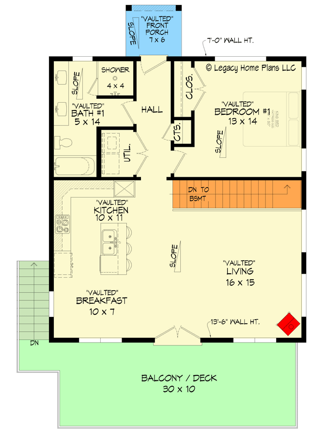 1000 square feet building plan 4