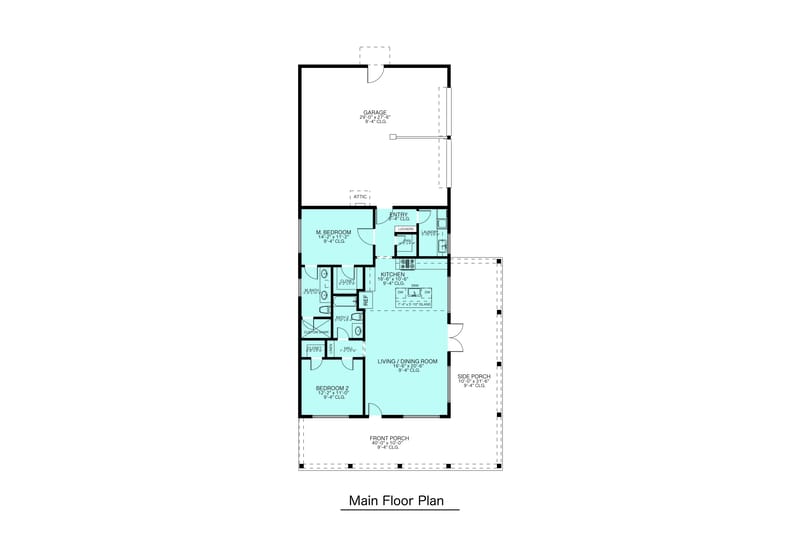 1200 sq ft floor plans 4