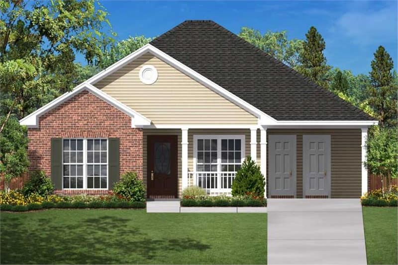 1200 sq ft house plans 3d 2