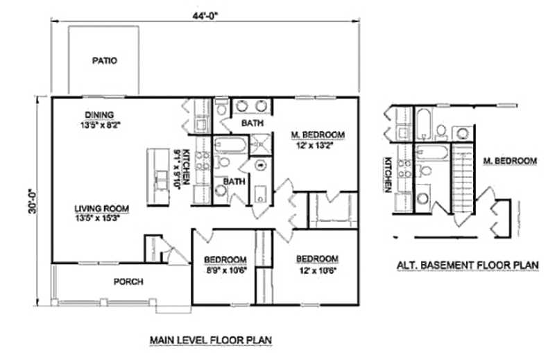 1200 sq ft ranch house plans 2